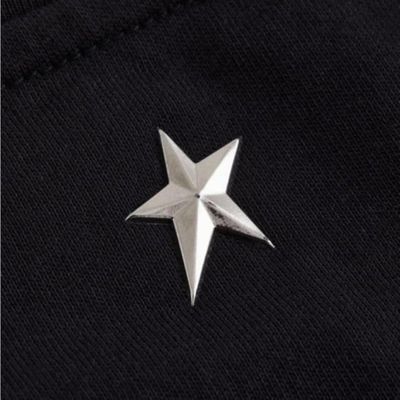 MUGLER H&M Authentic Fitted Black T-shirt NWT - Picture 3 of 5